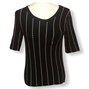 SAKS 5TH AVENUE Soft  Cotton Sweater Size Small